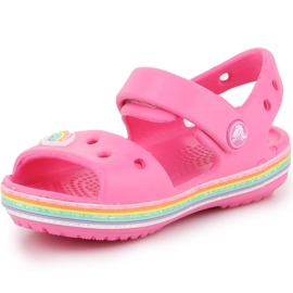 Sandalias Crocs para niños Crocband Imagination Sandal Ps rosa 206145669 rosado