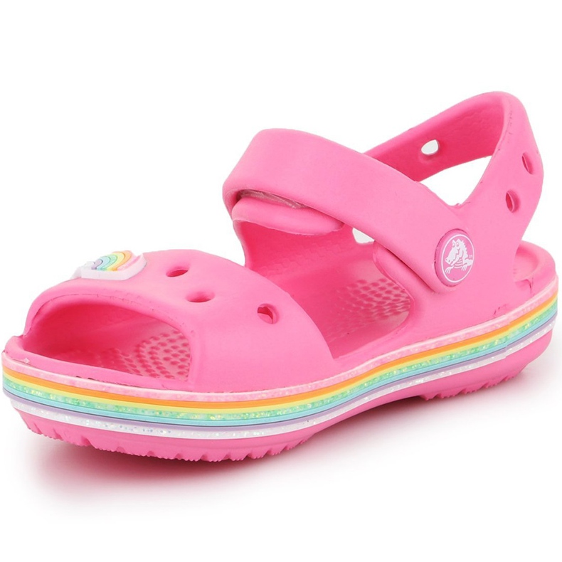 Sandalias Crocs para niños Crocband Imagination Sandal Ps rosa 206145669 rosado
