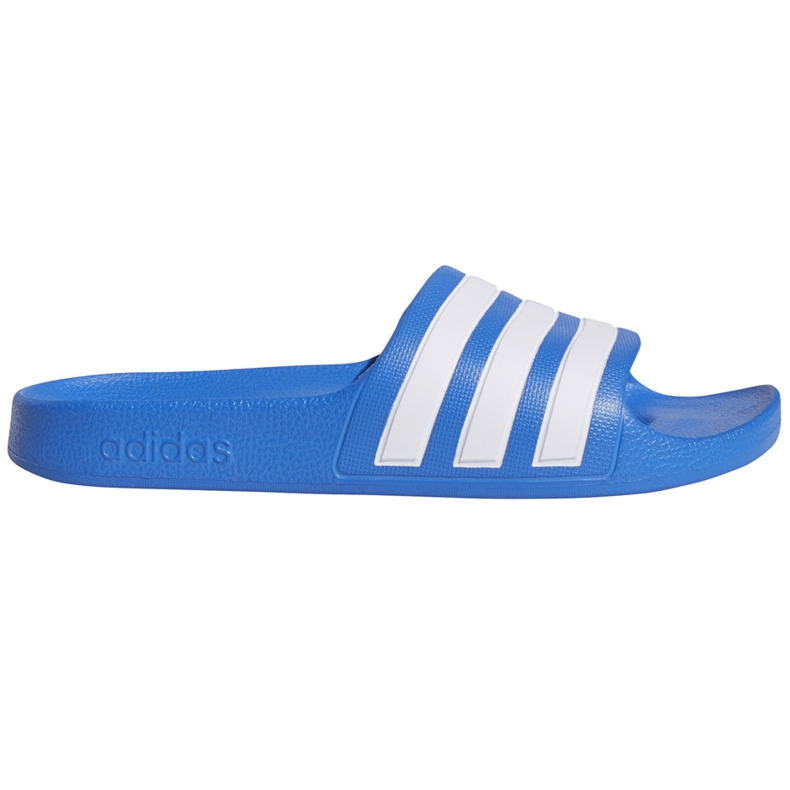 Zapatillas adidas Adilette Aqua K para niños azul y blanco EF1752