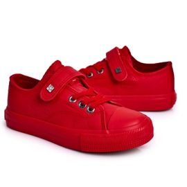 Zapatilla Infantil Piel Big Star EE374036 Rojo