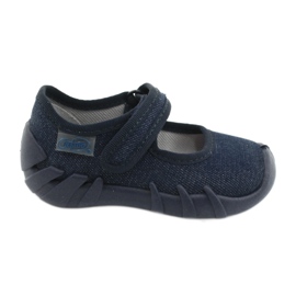 Zapatos befado niños speedy azul marino 109P226 plata