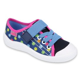 Calzado infantil befado 251X162 azul marino azul rosado multicolor Calzado infantil befado 251X162 azul marino azul rosado multicolor