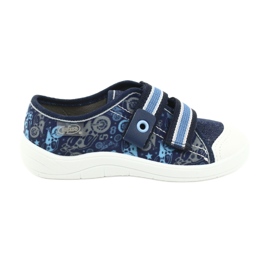 Calzado infantil befado 672X073 azul marino azul multicolor