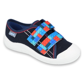 Calzado infantil befado 672X071 rojo azul marino azul