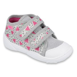 Calzado infantil befado naranja 212P067 rosa plata gris