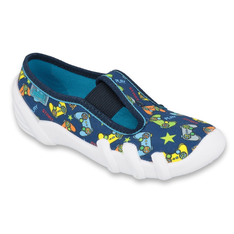 Calzado infantil befado 290X215 azul marino multicolor
