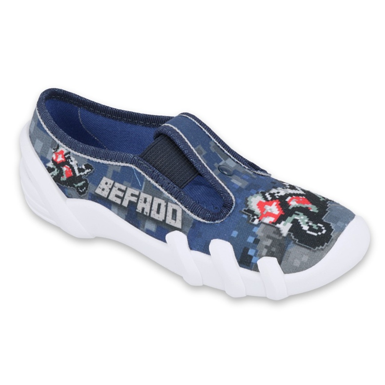 Calzado infantil befado 290X203 azul marino multicolor