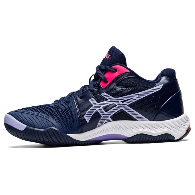 Zapatillas de voleibol Asics Netburner Ballistic Ff Mt 2 W 1052A034 400 multicolor negro