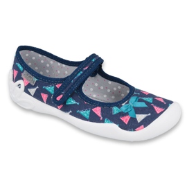 Calzado infantil befado 114Y423 azul marino rosa multicolor