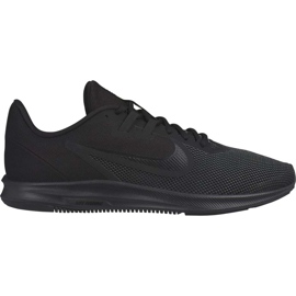 Zapatillas de running para hombre Nike Downshifter 9 AQ7481 005 negro gris