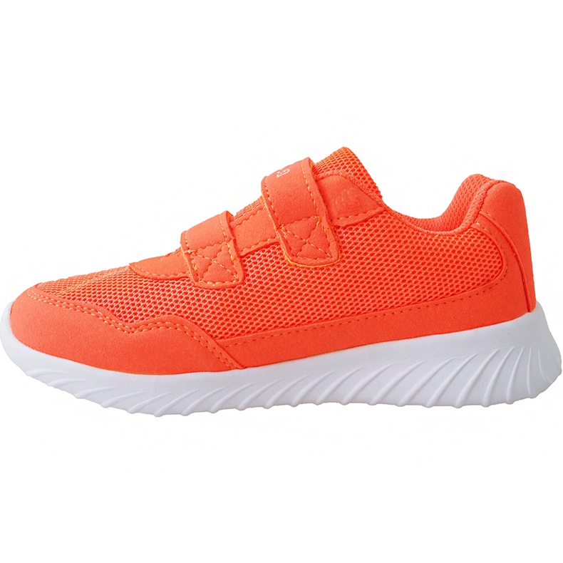 Zapatos infantiles Kappa Cracker Ii K coral-blanco 260647K 2910 naranja