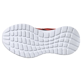 Zapatillas Adidas Tensaur Run C para niños negro-rojo EG4143