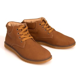 Botas de hombre abrigadas Sal Camel 1306 marrón