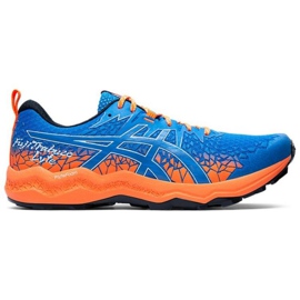 Zapatillas para correr Asics Fujitrabuco Lyte M 1011A700-400 azul naranja
