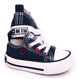 Tenis Clásicos Para Niños Big Star HH374195 Azul Marino