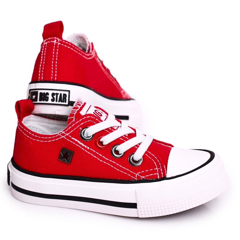 Tenis Clásicos Para Niños Big Star HH374092 Rojo ['rojo']