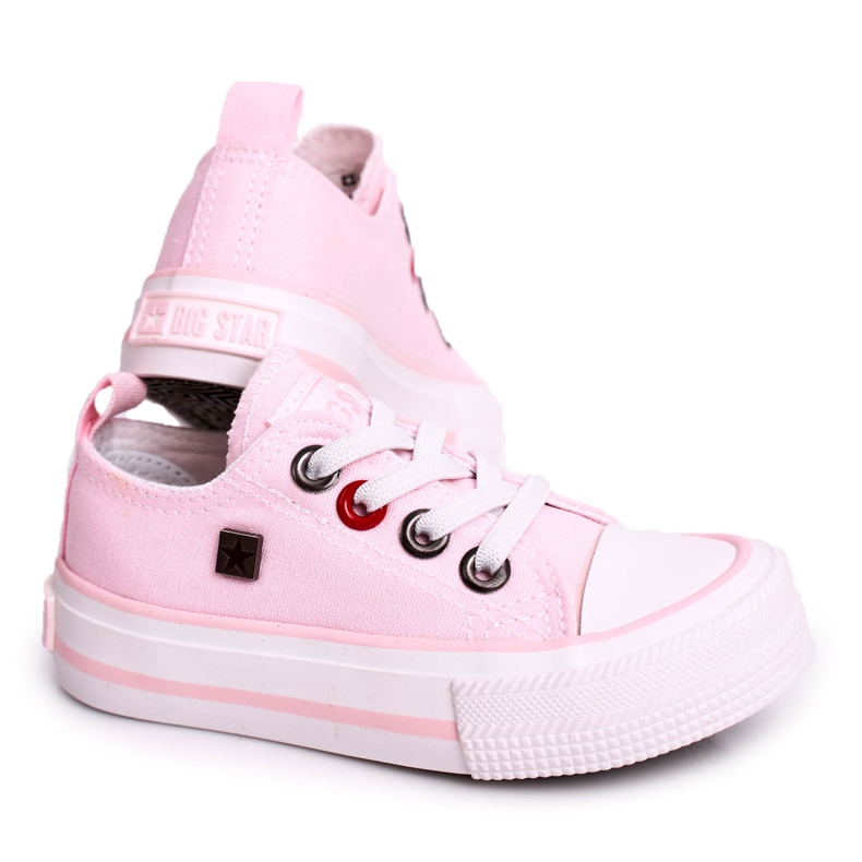 Tenis Clásicos Para Niños Big Star HH374093 Rosa rosado