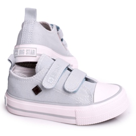 Zapatillas bajas para niños con velcro Big Star HH374100 Azul Zapatillas bajas para niños con velcro Big Star HH374100 Azul