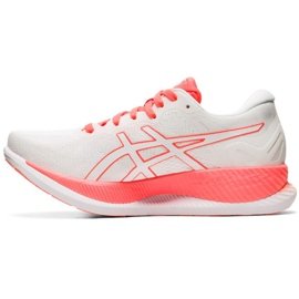 Zapatillas para correr Asics GlideRide Tokyo W 1012A943 100 blanco naranja