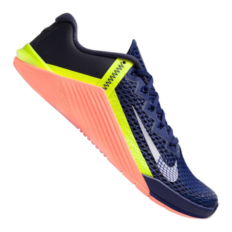 Calzado de entrenamiento Nike Metcon 6 M CK9388-400 negro multicolor
