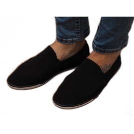 Zapatillas sin cordones negras Lycra D16M negro Zapatillas sin cordones negras Lycra D16M negro