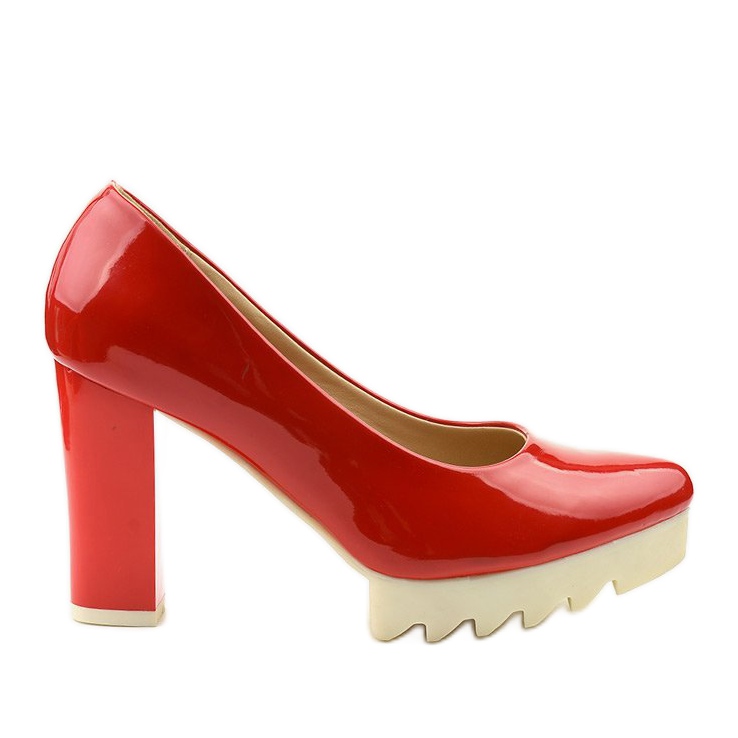 Bombas rojas en el puesto de Silverbee rojo