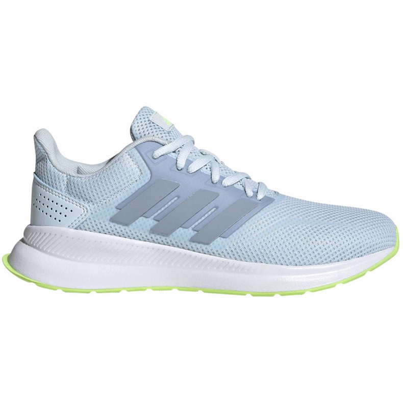 Zapatillas adidas Runfalcon FW5144 para mujer azul verde