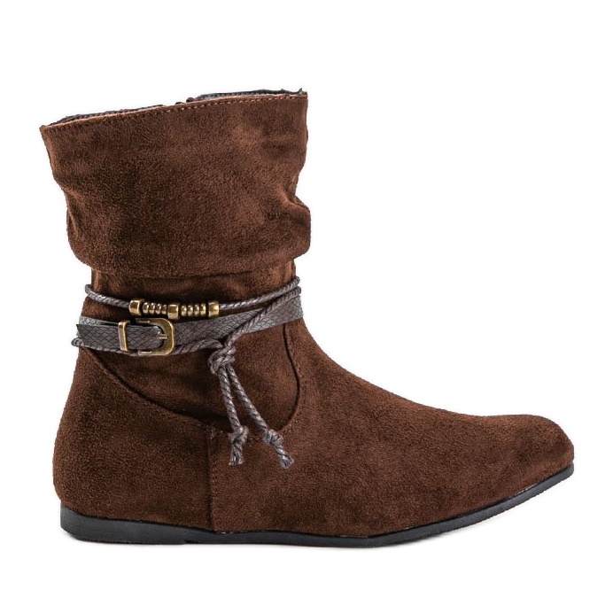 Botas de mujer ante marrón DH28