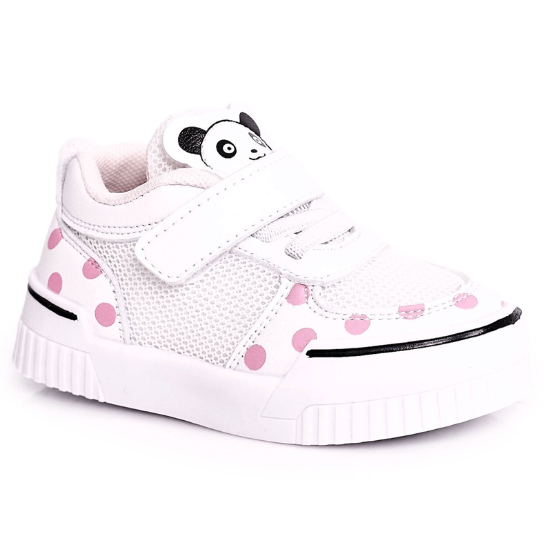 Apawwa Zapatilla Deportiva Infantil Con Panda Blanco Y Rosa Chico rosado Apawwa Zapatilla Deportiva Infantil Con Panda Blanco Y Rosa Chico rosado