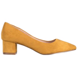 Goodin Bombas mostaza en Spitz amarillo