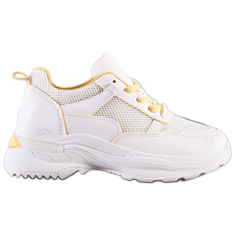 SHELOVET Zapatillas clásicas blancas blanco