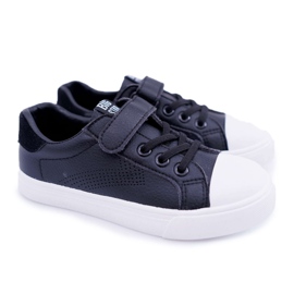 Zapatillas Infantiles Con Velcro Big Star DD374108 Negro ['negro']