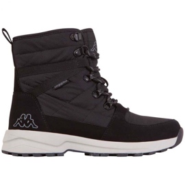 Zapatos Kappa Cabato negro y gris W 242897 1116