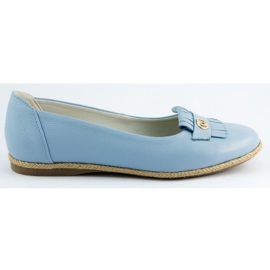 Bailarinas de mujer Bastek con flecos azul