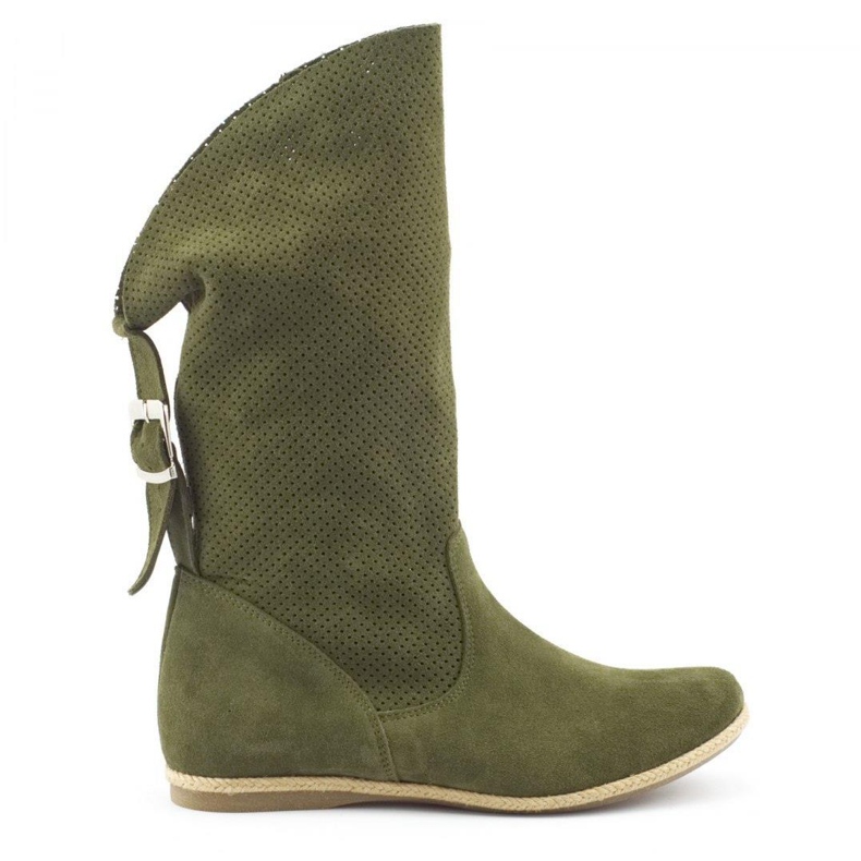 Olivier Botas Elena Green caladas verde
