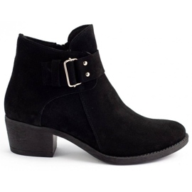 Olivier Botas de tacón Black Rosa negro Olivier Botas de tacón Black Rosa negro