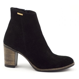 Olivier Botas de tacón Sara Black negro