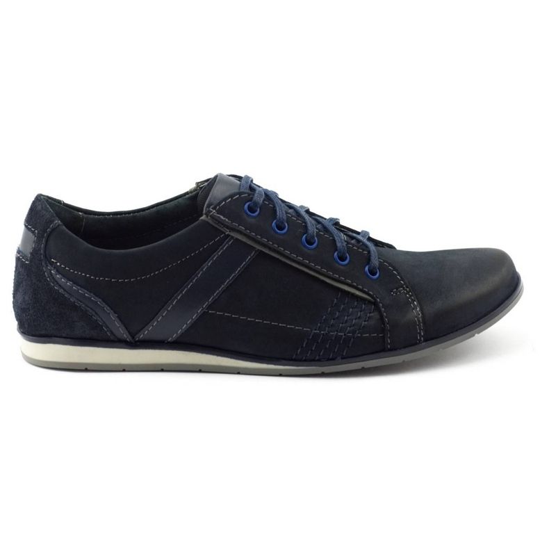 KOMODO Zapatos hombre 854 Granat azul marino