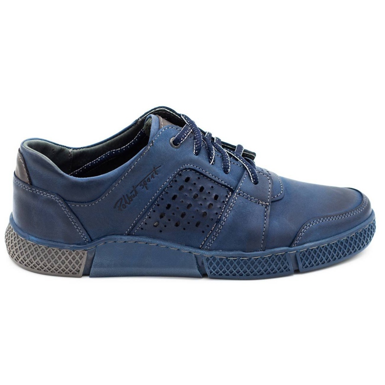 Polbut Zapatos calados hombre J70 azul marino