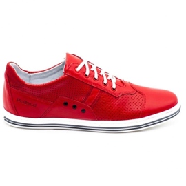 Polbut Zapatos casuales rojos 1801L para hombre