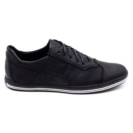 Polbut 1801P zapatos casuales negros para hombre
