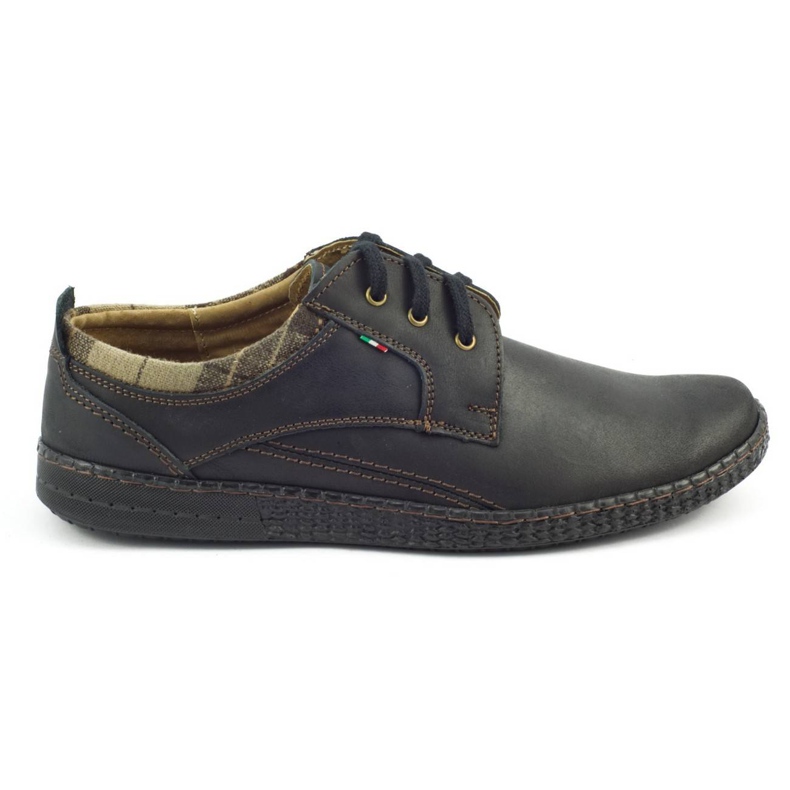 Zapatos casual hombre 287M negro