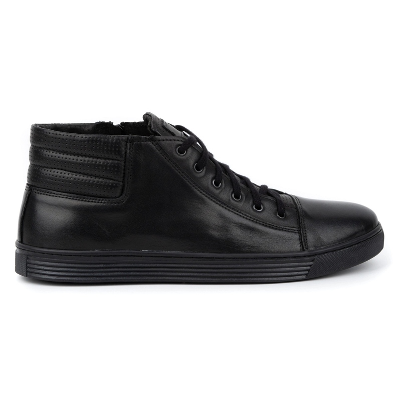 KENT 304 zapatos casuales de hombre negro