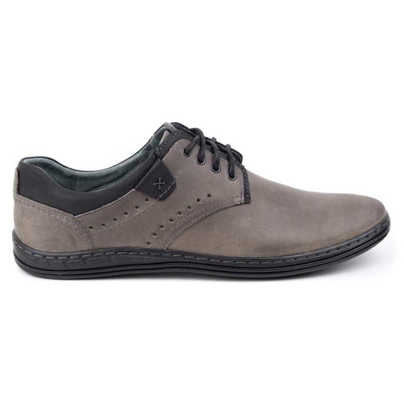 Polbut Zapatos casuales grises para hombre 402