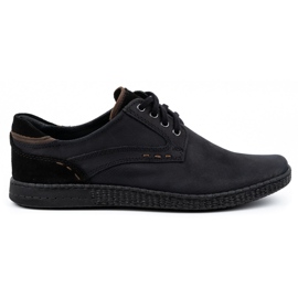 KOMODO Zapatos casual hombre 848 negro