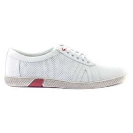 KOMODO Zapatos casual hombre 910 blanco