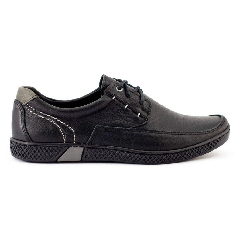 KOMODO Zapatos casuales negros para hombre 911