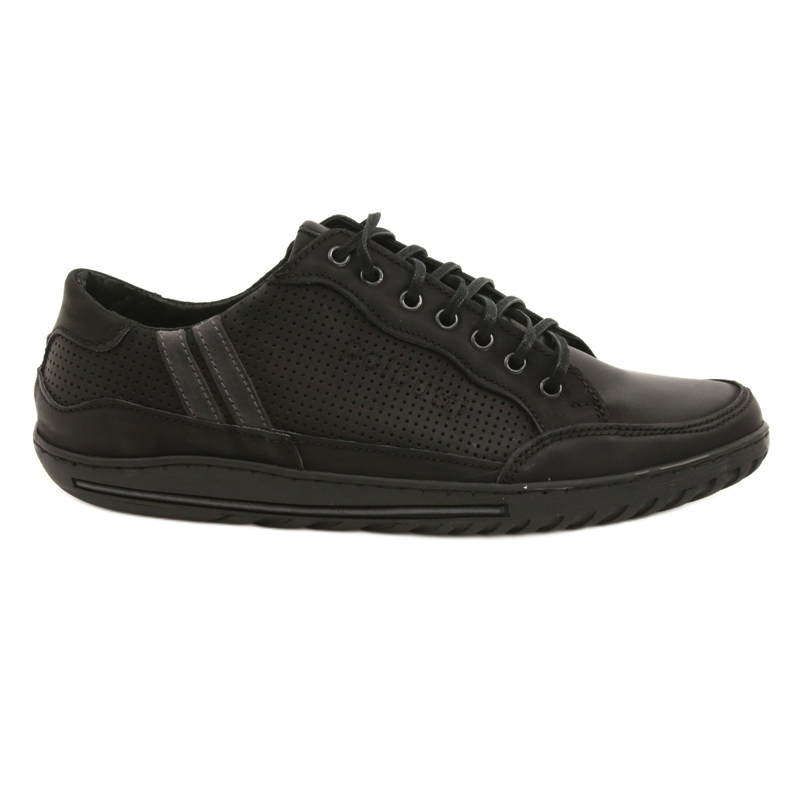 Polbut Zapatos casuales negros de hombre JOK31