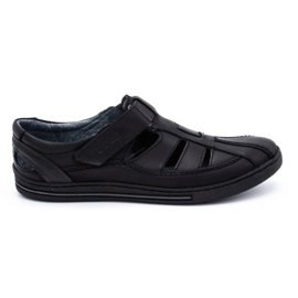Polbut Zapatos negros de hombre k18