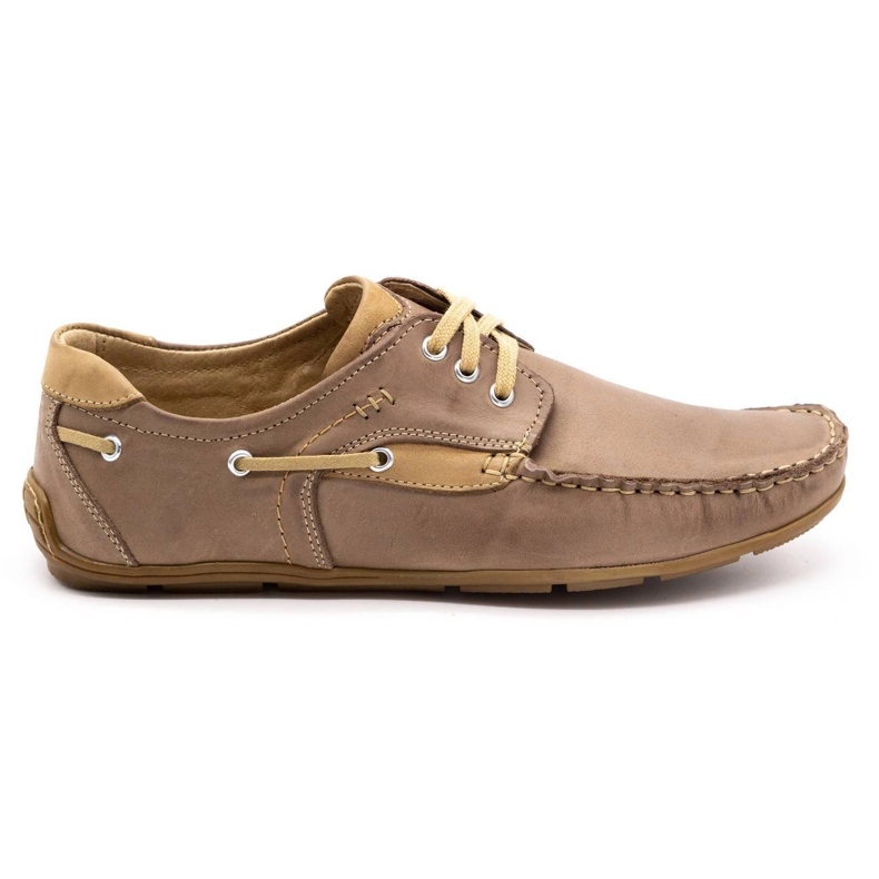 KENT Zapatos de hombre mocasines 208 marrón
